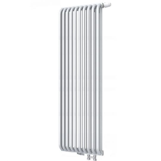 Стальной двухрядный радиатор с квадратным коллектором КЗТО РС 2-1750 1/2 нижнее подключение прав схема 1 Стальной двухрядный радиатор с квадратным коллектором КЗТО РС 2-1750 1/2 нижнее подключение прав схема 1