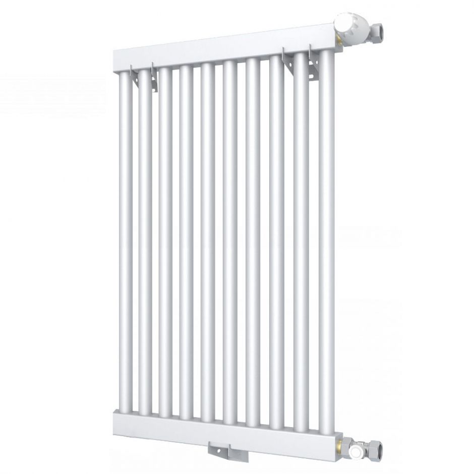 Трубчатый однорядный радиатор с квадратным коллектором КЗТО РС 1-750