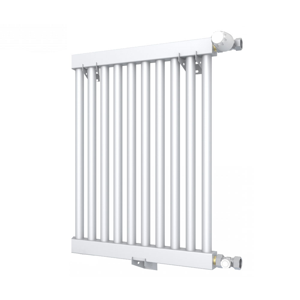 Трубчатый однорядный радиатор с квадратным коллектором КЗТО РС 1-500 цена от 5 527 ₽ Фото Трубчатый однорядный радиатор с квадратным коллектором КЗТО РС 1-500