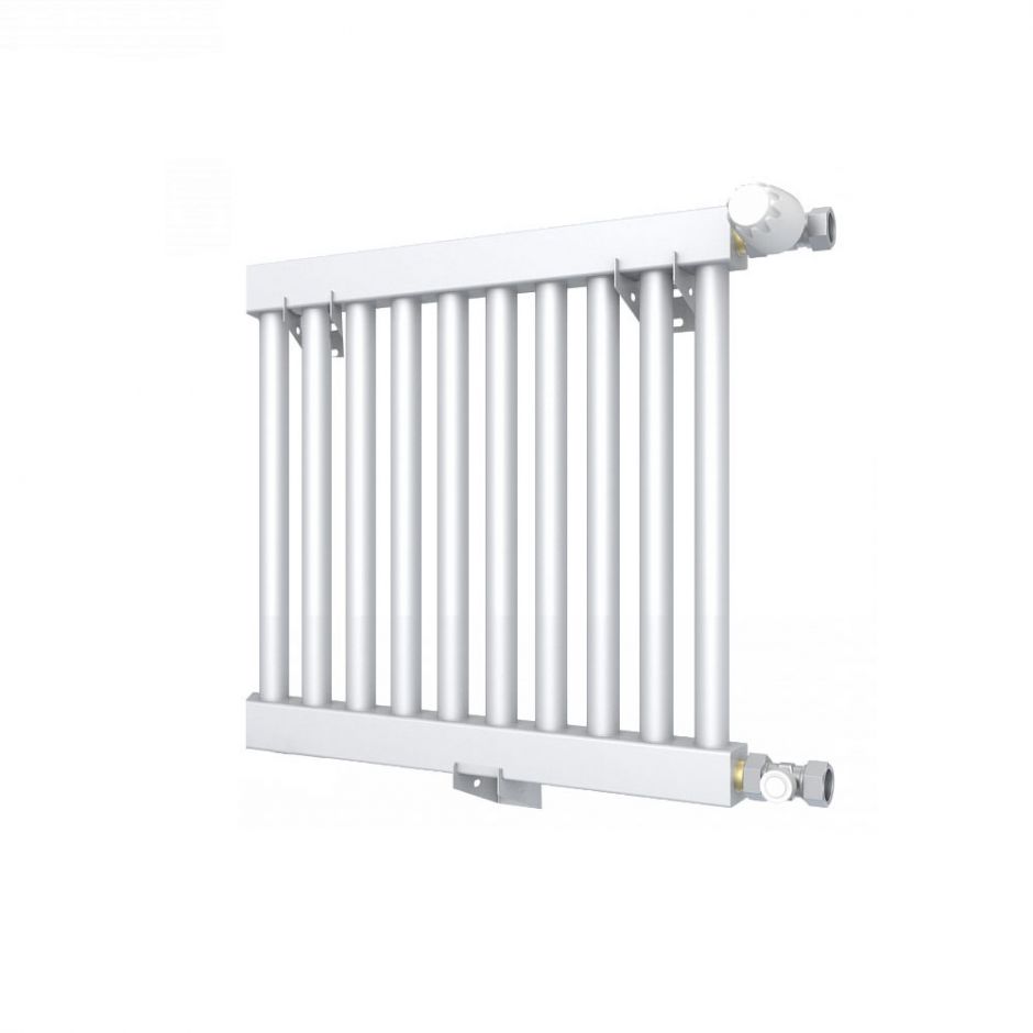 Низкий однорядный радиатор с квадратным коллектором КЗТО РС 1-300