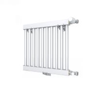 Низкий однорядный радиатор с квадратным коллектором КЗТО РС 1-300 схема 1