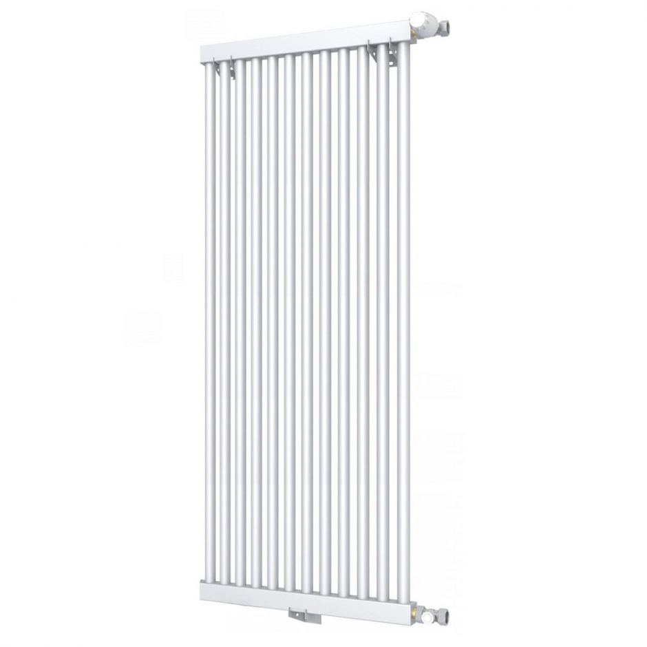 Трубчатый однорядный радиатор с квадратным коллектором КЗТО РС 1-1500 1/2 ФОТО