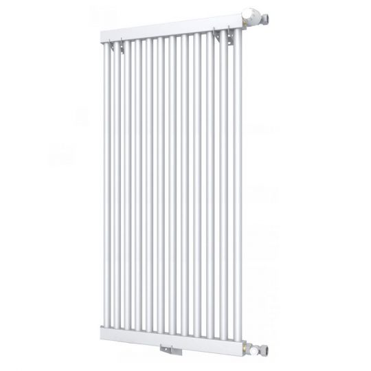 Трубчатый однорядный радиатор с квадратным коллектором КЗТО РС 1-1200 1/2 схема 2