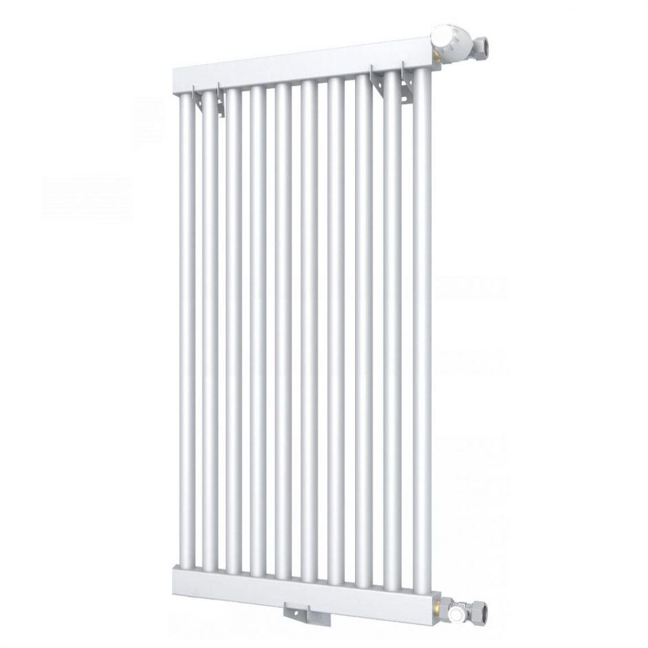 Трубчатый однорядный радиатор с квадратным коллектором КЗТО РС 1-1000 1/2