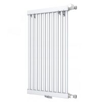 Трубчатый однорядный радиатор с квадратным коллектором КЗТО РС 1-1000 1/2 схема 1