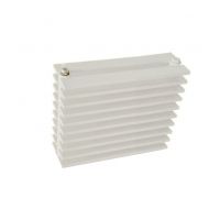 Двухрядный низкий  радиатор КЗТО Параллели Г2-300 шаг 25мм схема 1