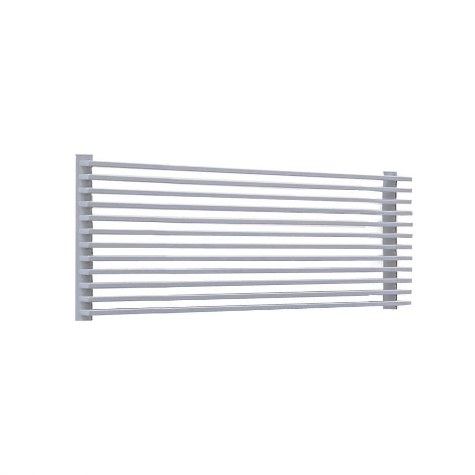 Горизонтальный стальной  радиатор КЗТО Параллели Г1-1250 шаг 25мм ФОТО