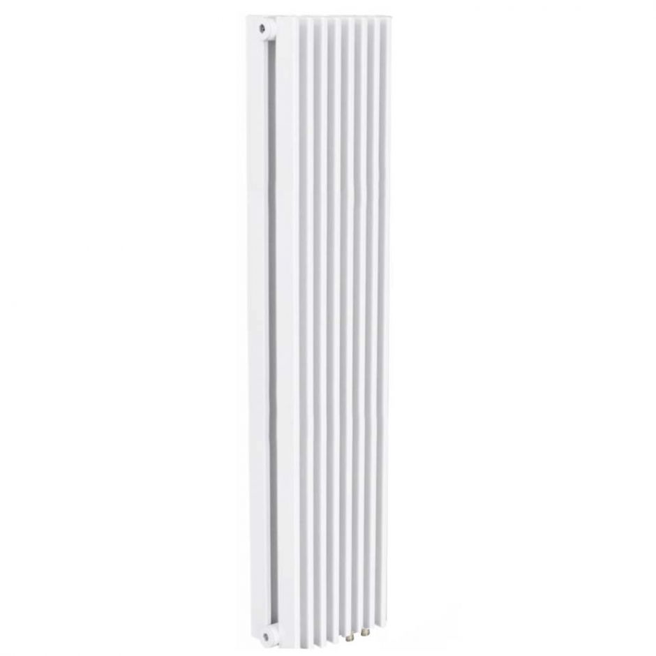 Вертикальный двурядный радиатор КЗТО Параллели В2-1750 шаг 25мм нижнее подключение ФОТО
