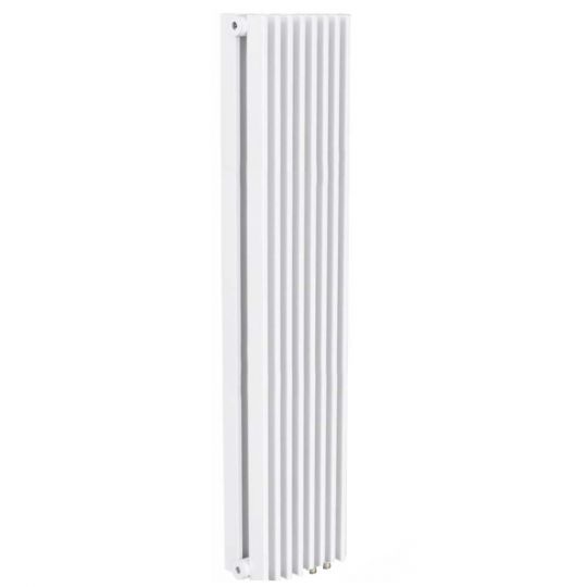 Вертикальный двурядный радиатор КЗТО Параллели В2-1750 шаг 25мм нижнее подключение схема 5