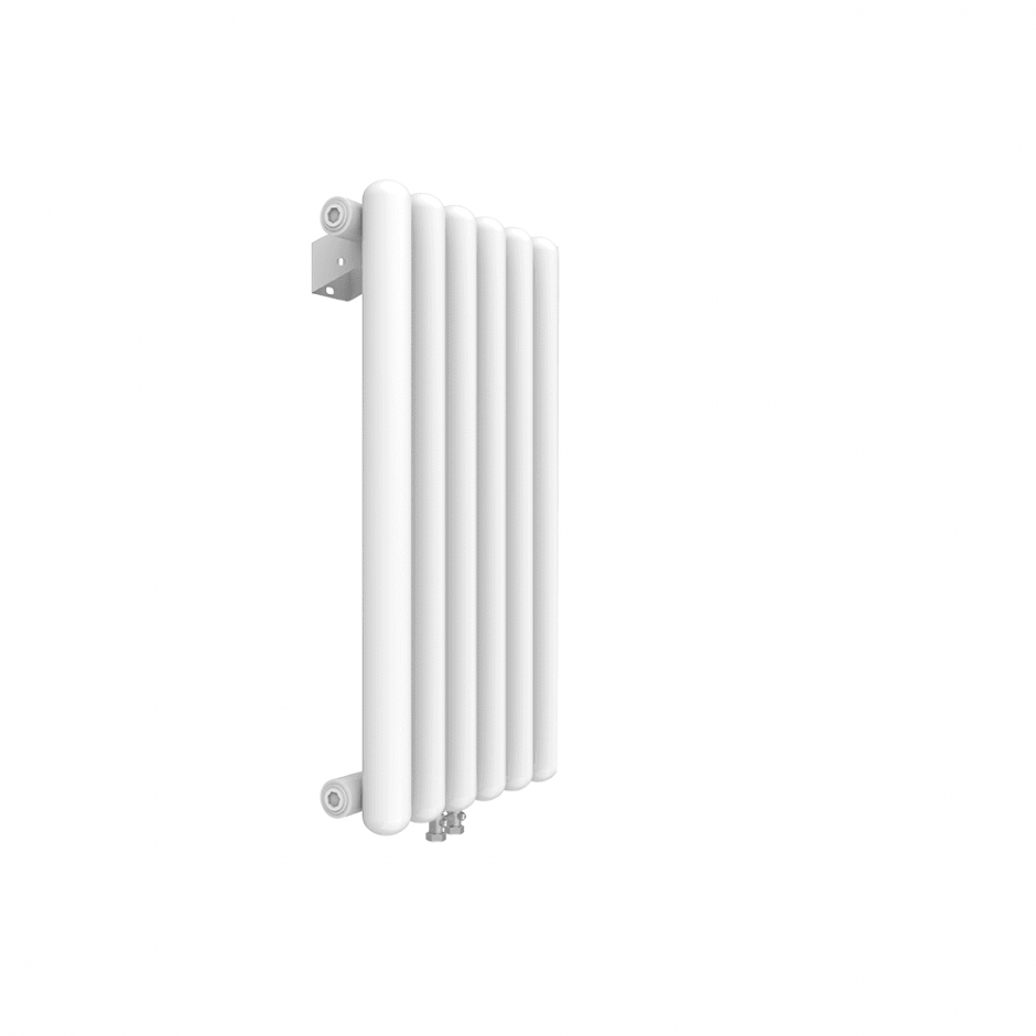 Трубчатый радиатор КЗТО Гармония с торцами полусферической формы С40 1-1000-5 нижнее подключение лев