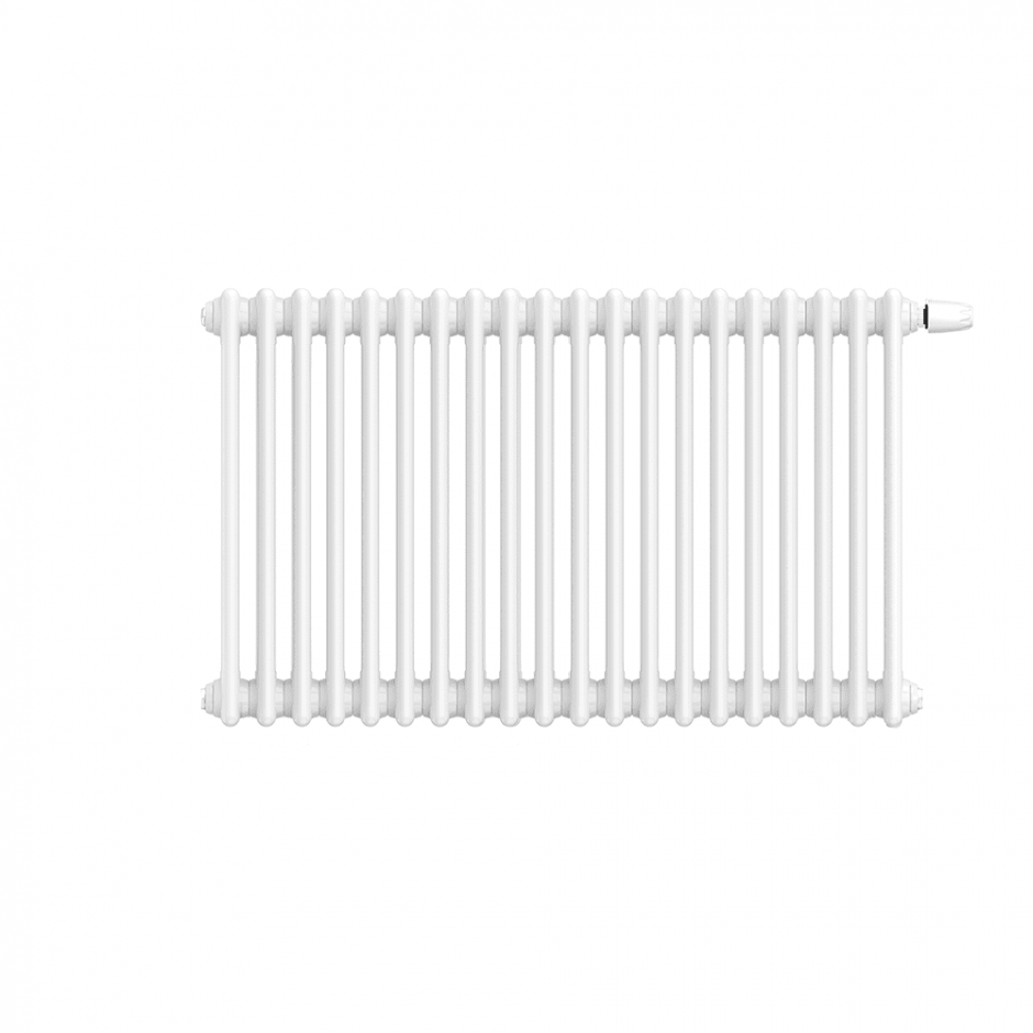 Трубчатый радиатор КЗТО Bataria 2-500 боковое подключение цвет белый ФОТО