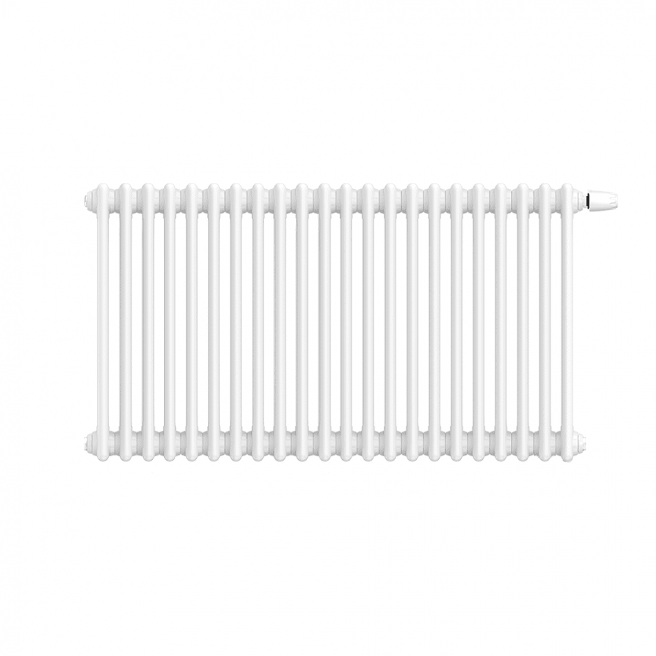 Трубчатый радиатор КЗТО Bataria 2-500 боковое подключение цвет белый ФОТО
