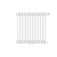 Трубчатый радиатор КЗТО Bataria 2-500 UT нижнее универсальное подключение RAL 9016 схема 1