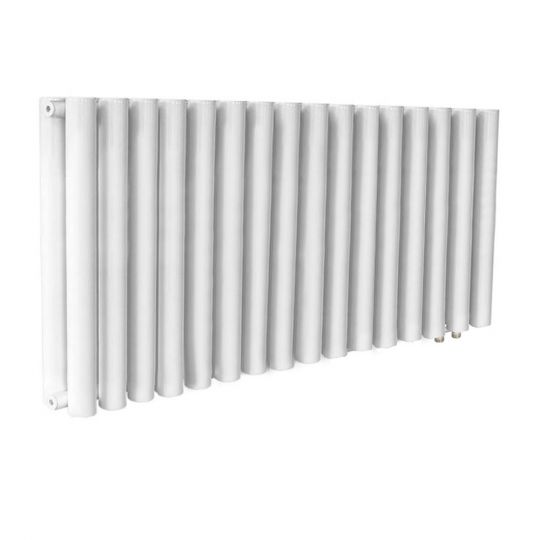 Трубчатый двухрядный радиатор КЗТО Гармония 2-500 нижнее подключение схема 4