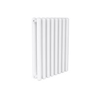 Стальной радиатор КЗТО Гармония с торцами полусферической трубки в два ряда  С40 2-500 схема 4