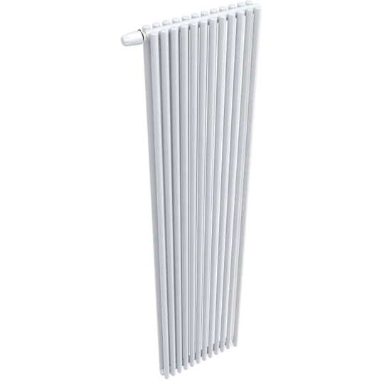 Стальной радиатор КЗТО Гармония с тонкими трубками в два ряда А20 2 -1750 нижнее подключение схема 1