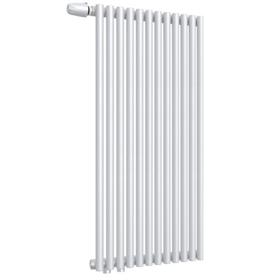 Стальной радиатор КЗТО Гармония с тонкими трубками А25 N 1-1500 схема 2