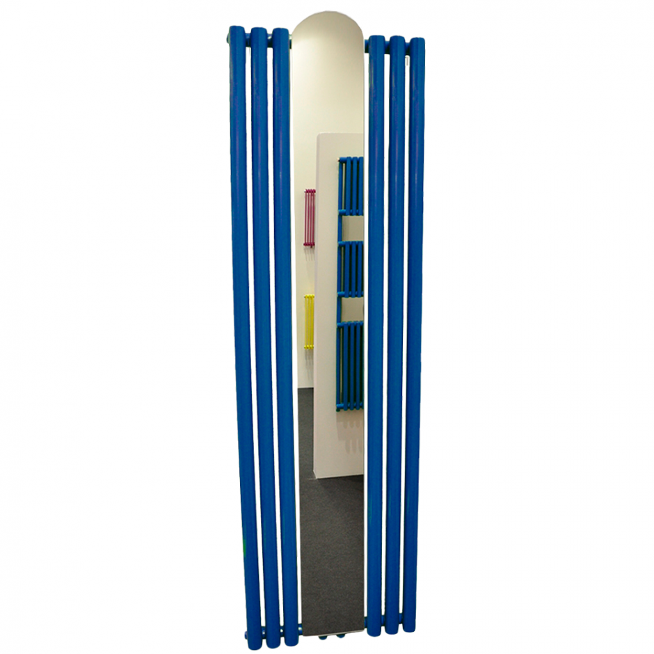 Интерьерный радиатор КЗТО с зеркалом Гармония А40 1-1500-3-3 исполнение 2