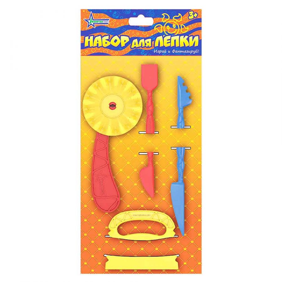 Набор для лепки (4 дет. в пакете)
