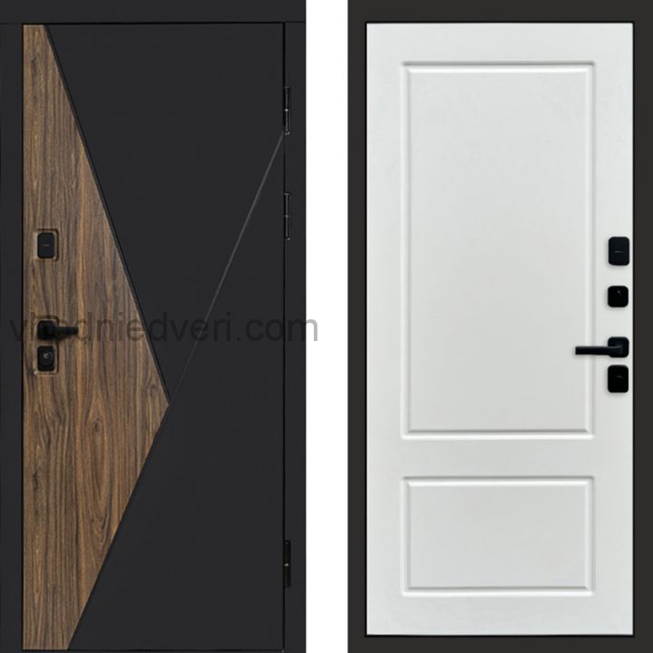 Входная дверь Termo-door Матрикс Ультра - Марсель Белый софт
