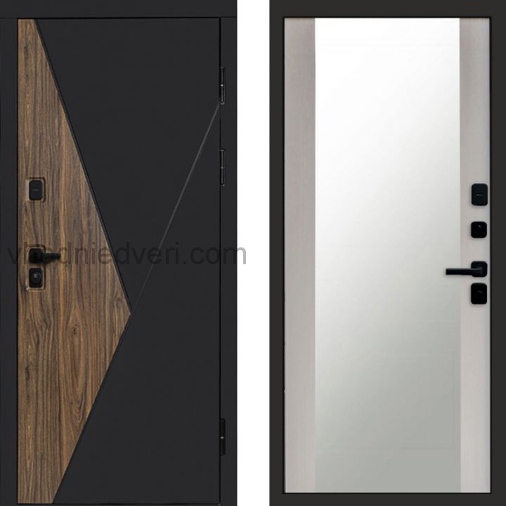 Входная дверь Termo-door Матрикс Ультра - Зеркало Лиственница
