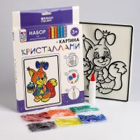 Картина кристаллами «Белочка», 12 ? 18 см