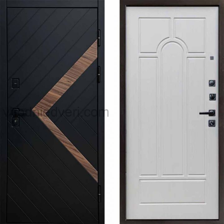 Входная дверь Termo-door Плэй - Арка Лиственница