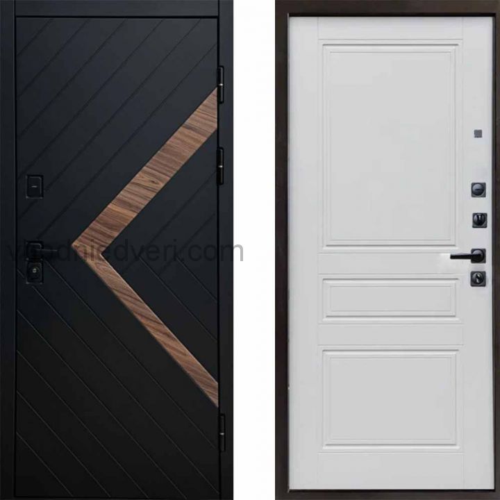 Входная дверь Termo-door Плэй - Классик Белый софт