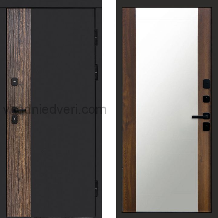 Входная дверь Termo-door ТОР - Зеркало Дуб