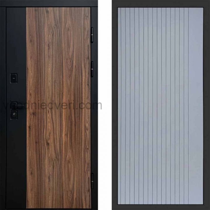 Входная дверь Termo-door Флэш - FLAT Грей софт