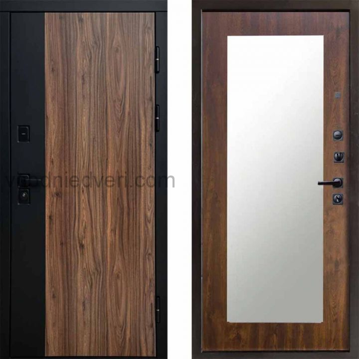 Входная дверь Termo-door Флэш - Зеркало триумф Дуб