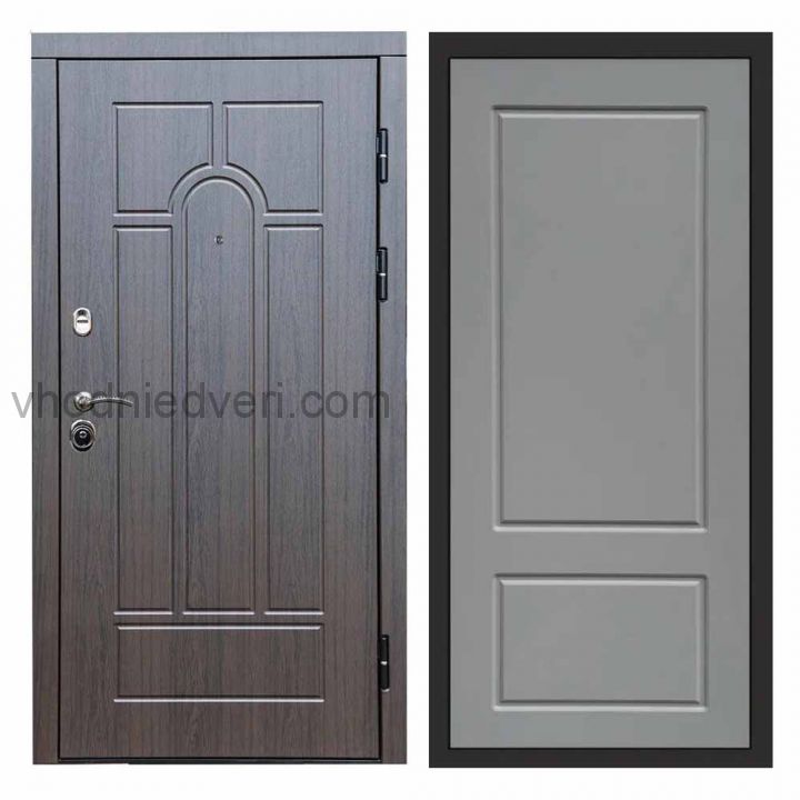 Входная дверь Termo-door Модена Венге - Марсель Грей софт