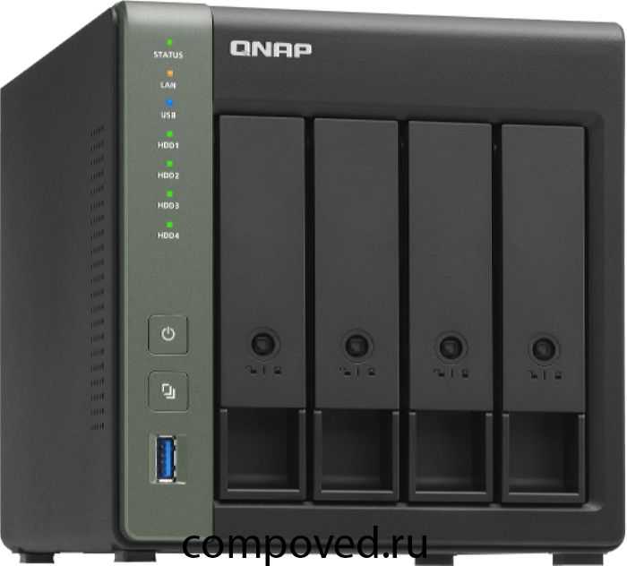 Сетевое хранилище (NAS) QNAP TS-431KX-2G