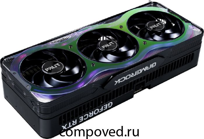 Видеокарта NVIDIA GeForce RTX 5080 Palit GameRock OC 16Gb (NE75080T19T2-GB2030G)