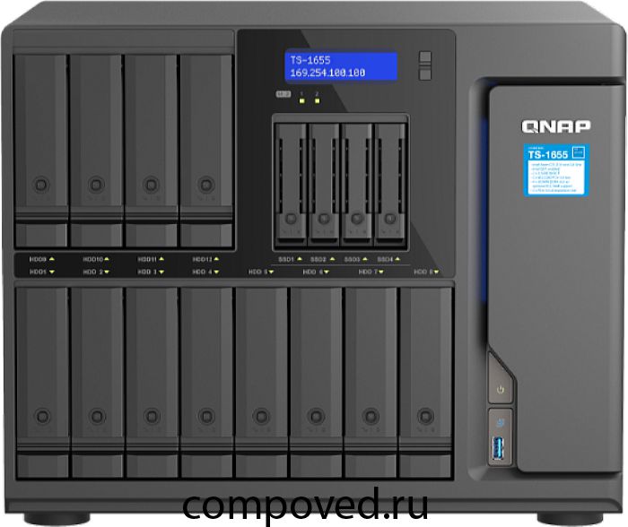 Сетевое хранилище (NAS) NAP TS-1655-8G