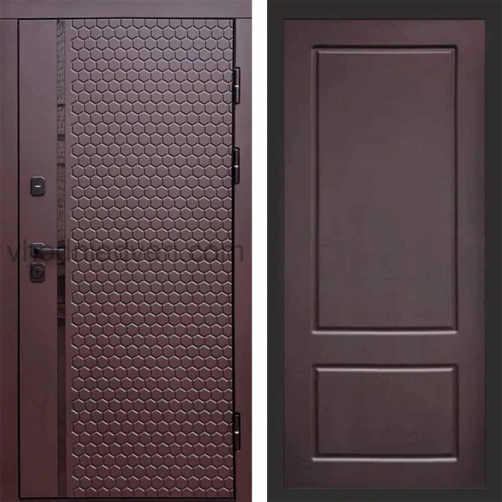 Входная дверь Termo-door Simple Шоколад - Марсель Шоколад