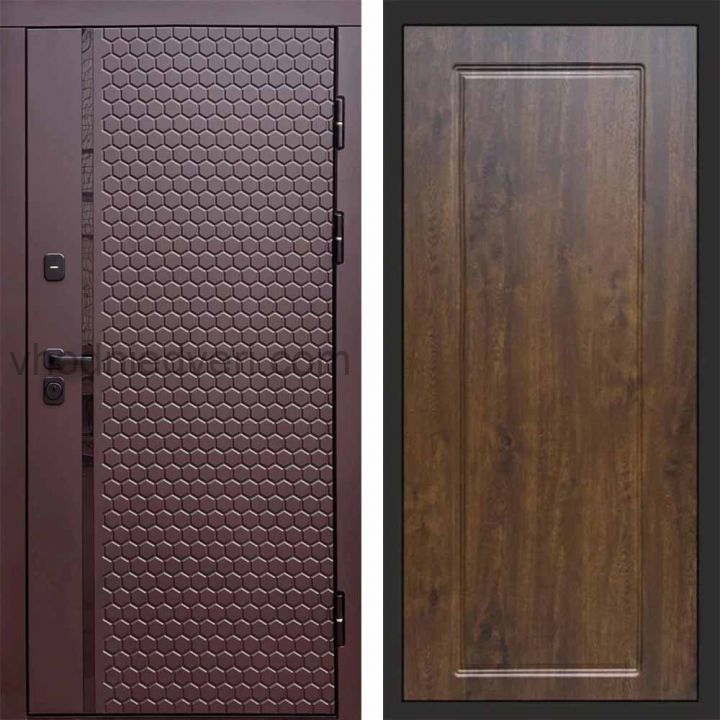 Входная дверь Termo-door Simple Шоколад - Гранд Дуб