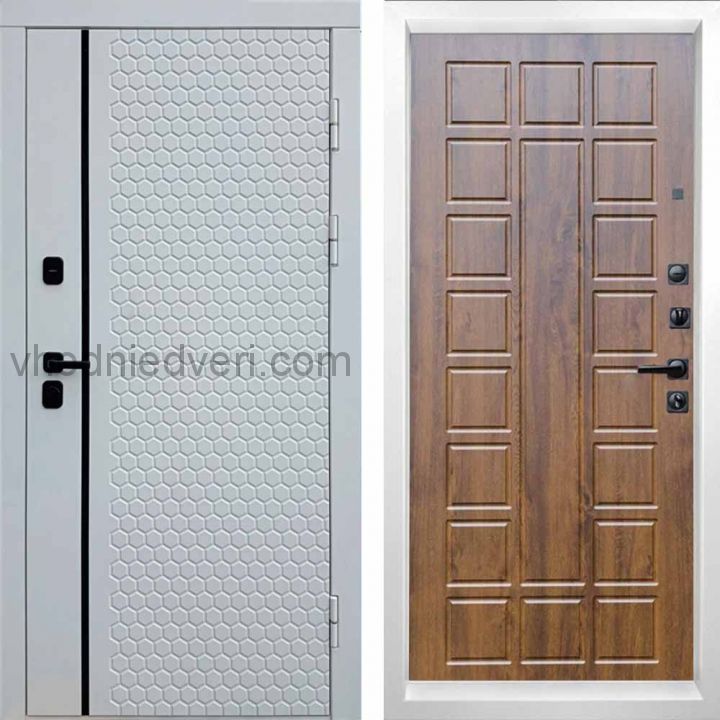 Входная дверь Termo-door Simple White - Престиж Дуб