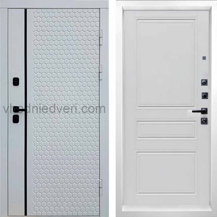 Входная дверь Termo-door Simple White - Классик Белый софт