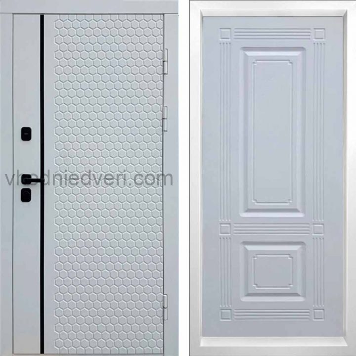 Входная дверь Termo-door Simple White - Мадрид Белый софт