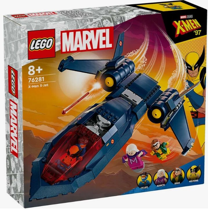 Конструктор LEGO 76281 Истребитель X-Jet Люди Икс