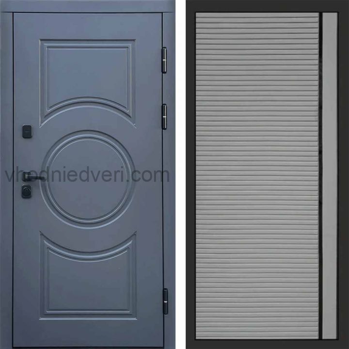 Входная дверь Termo-door Сфера - Porte Грей софт