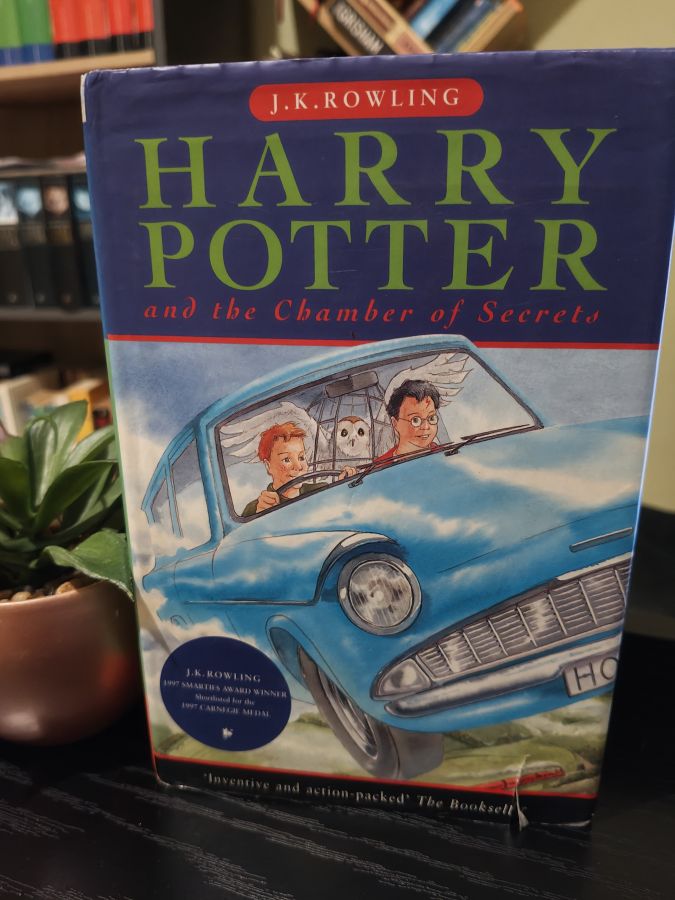 Harry Potter and the chamber of secrets TedSmart тираж 2
