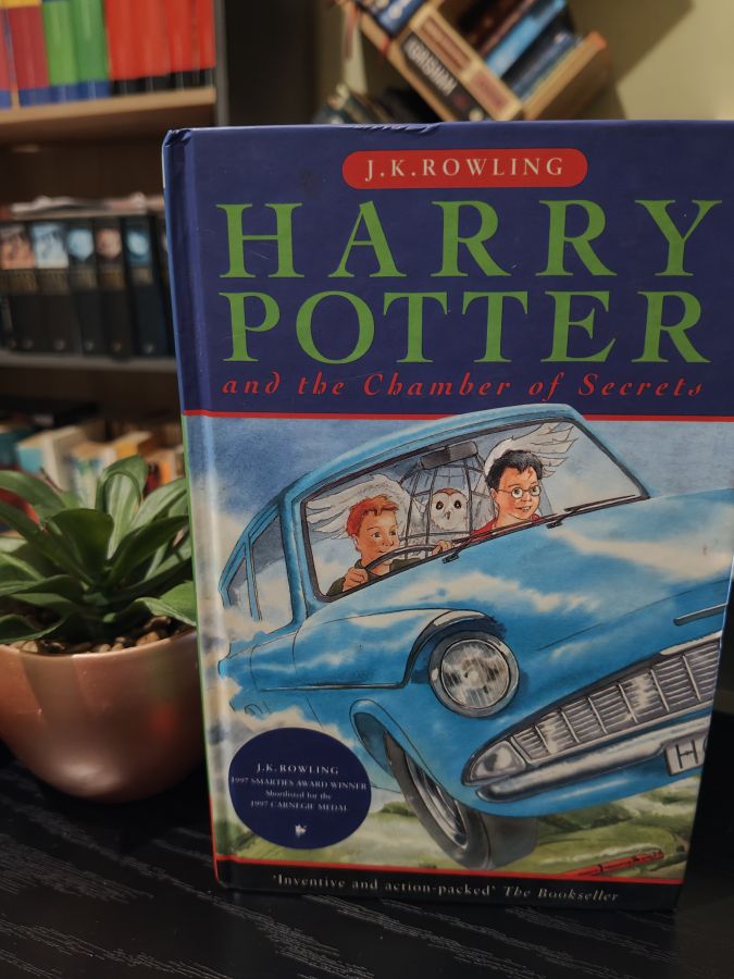 Harry Potter and the chamber of secrets Bloomsbury тираж 22