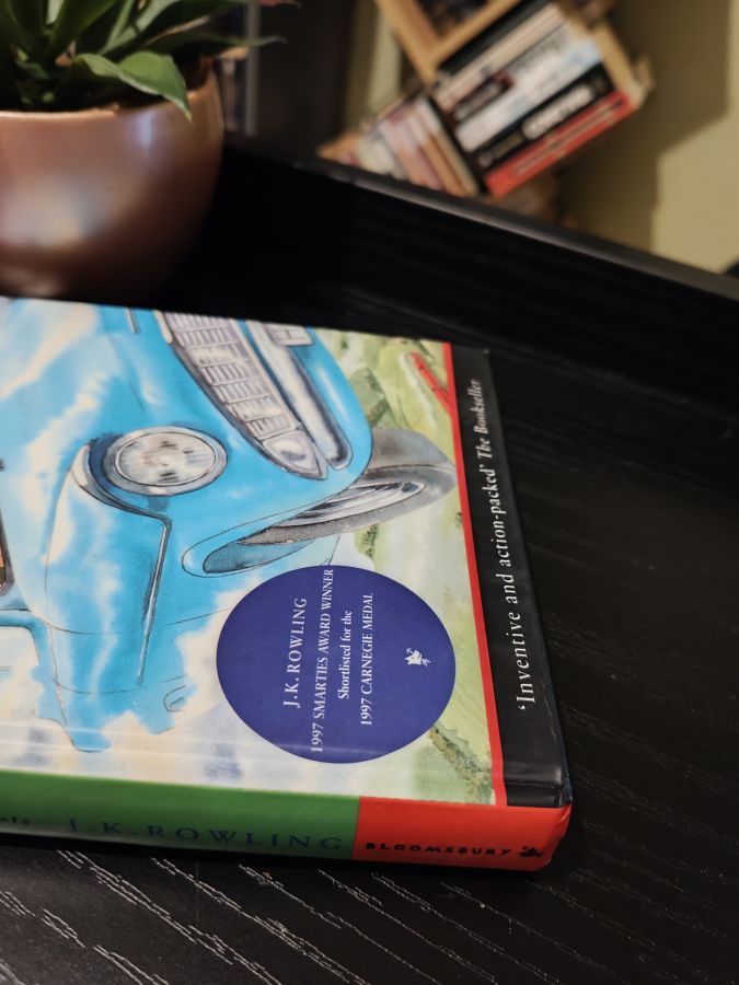 Harry Potter and the chamber of secrets Bloomsbury тираж 22