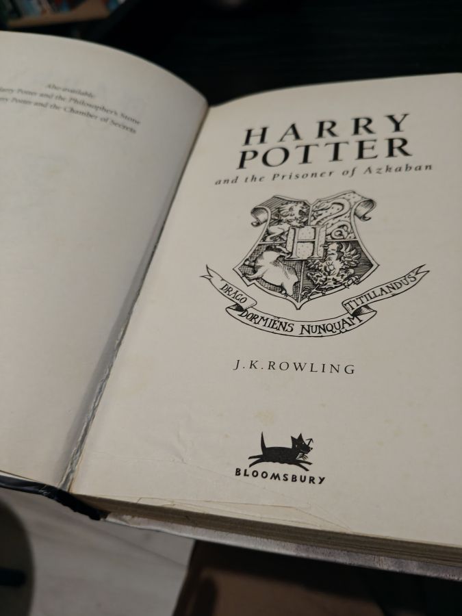 Harry Potter and the prisoner of Azkaban Bloomsbury тираж 2