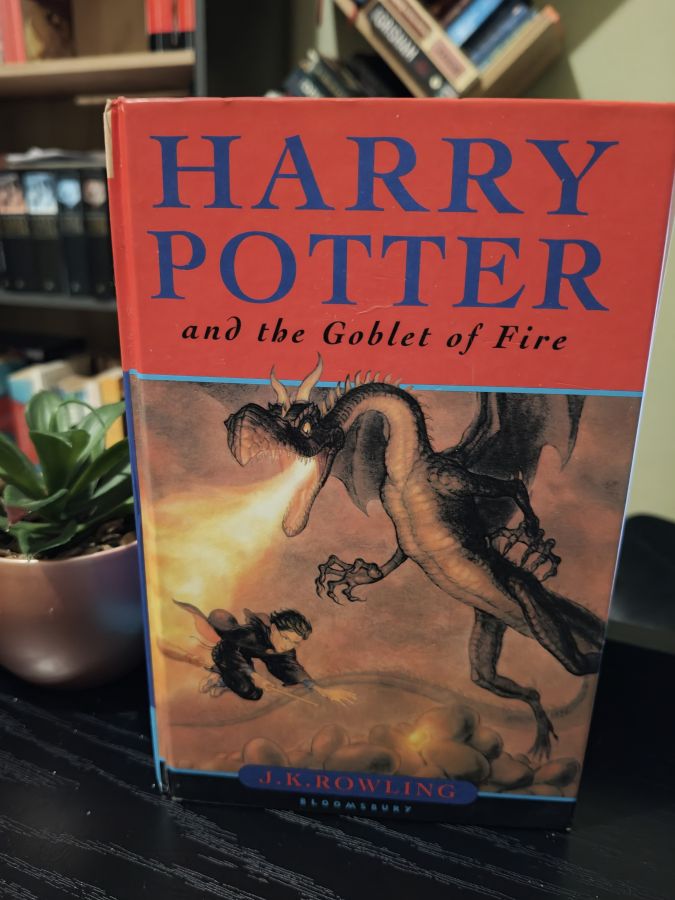 Harry Potter and the goblet of Fire Bloomsbury тираж 1