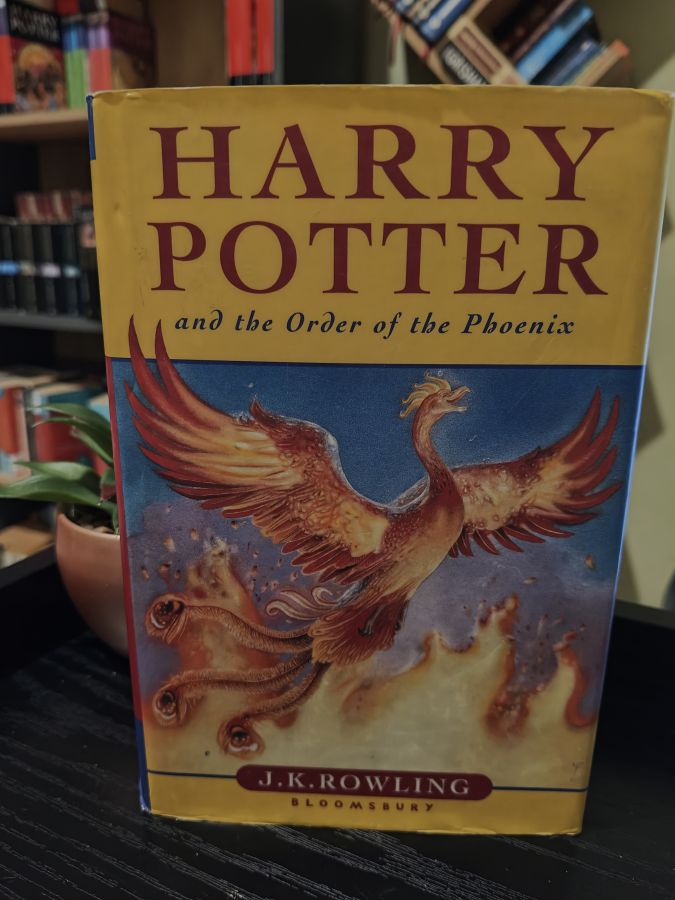 Harry Potter and the order of the Phoenix тираж 3