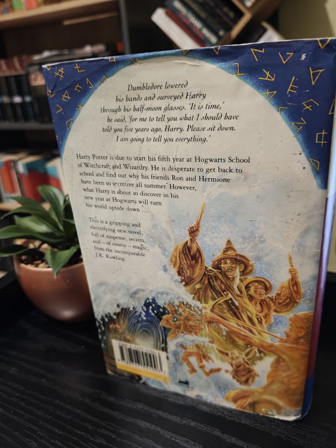 Harry Potter and the order of the Phoenix тираж 1