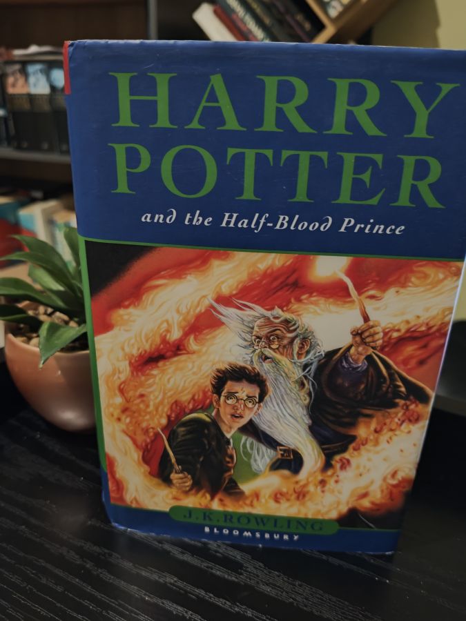 Harry Potter and the half-blood Prince первый тираж